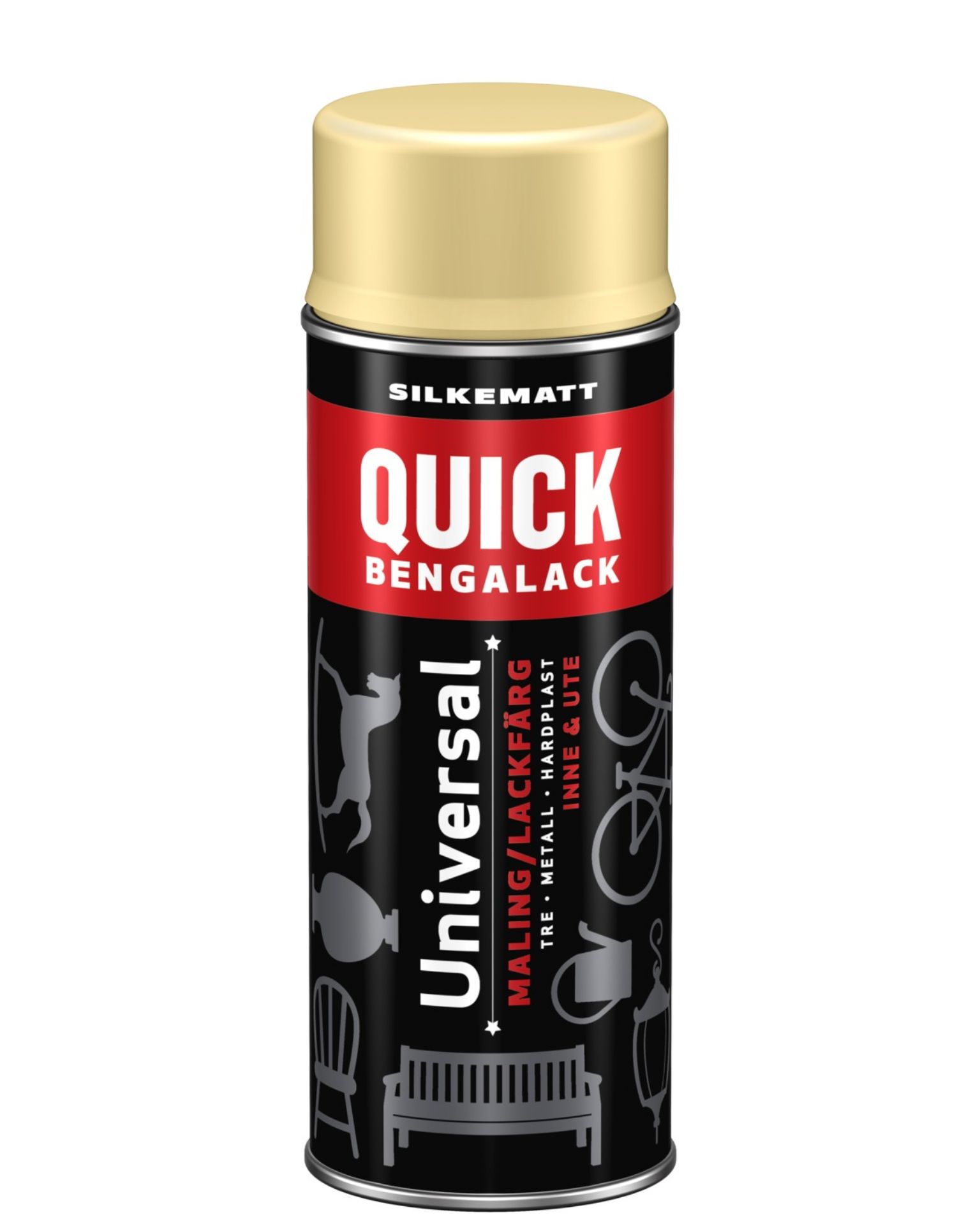 Bilde av Quick Spray Siv Silkematt 400ml