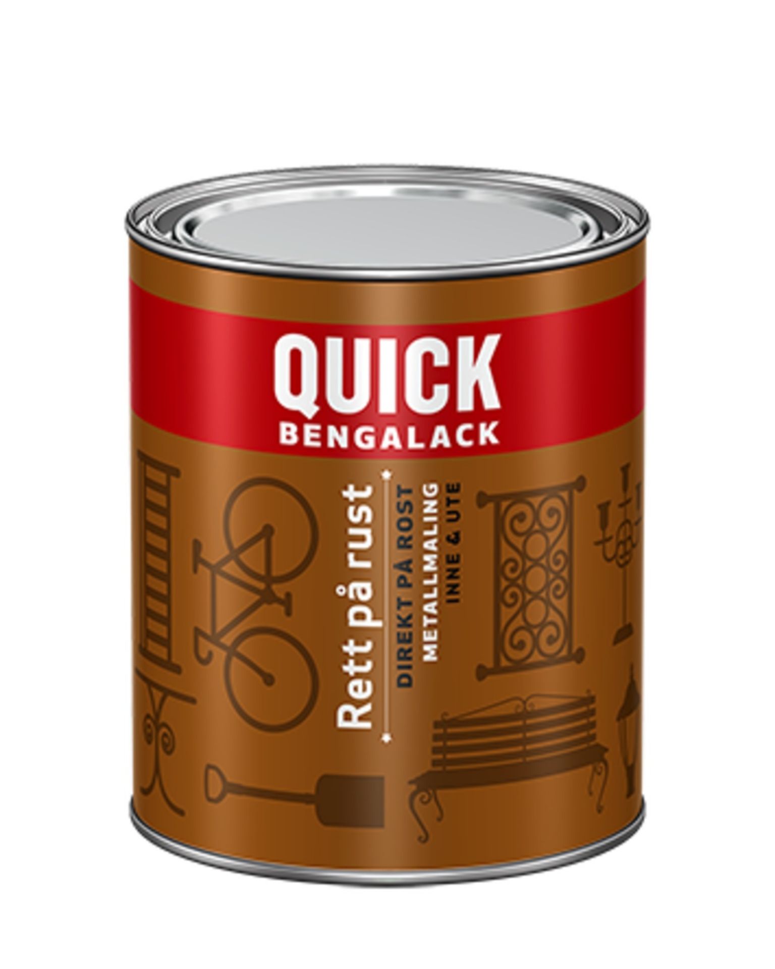 Bilde av Quick Bengalack Rett På Rust